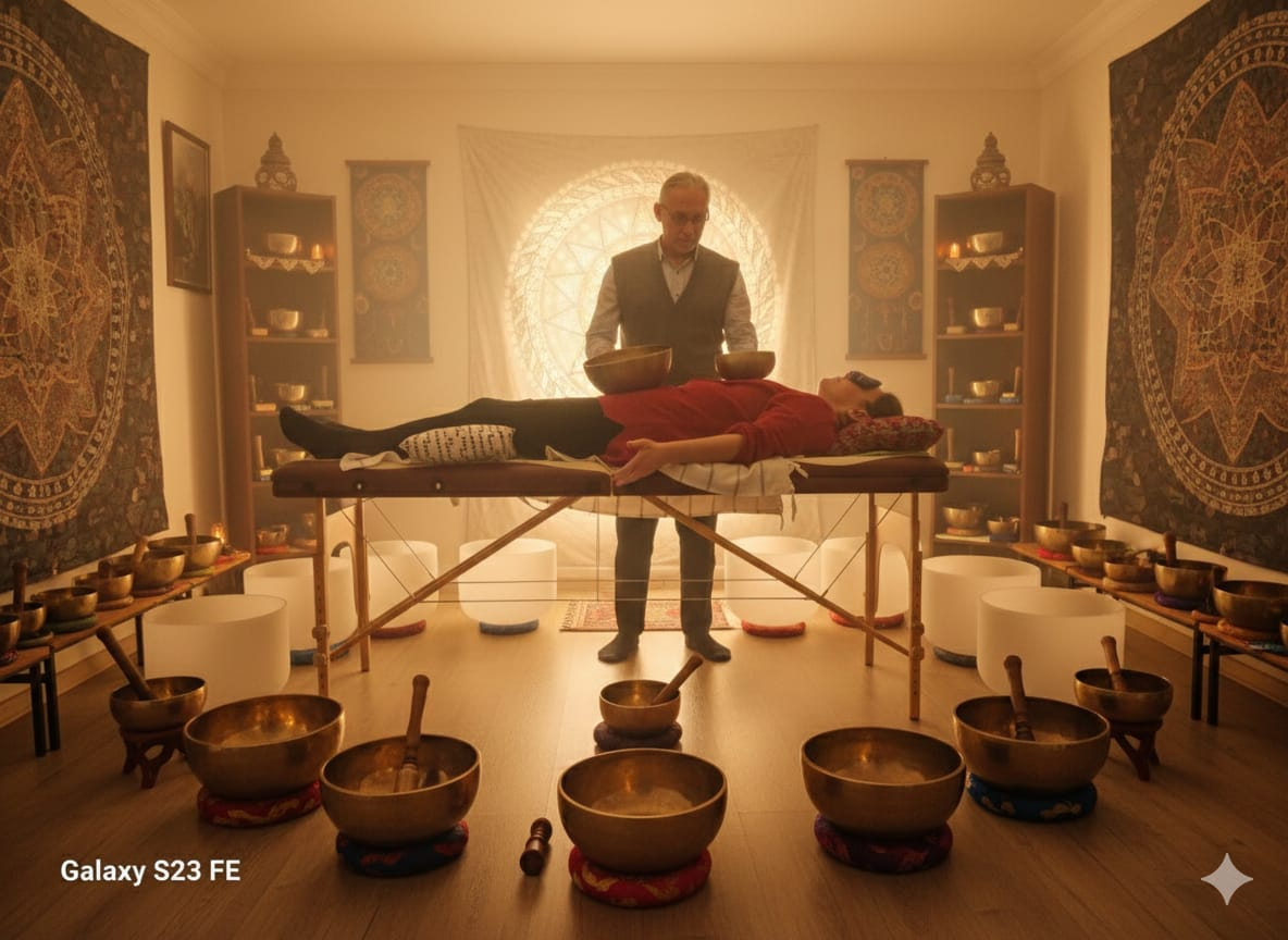 Ses masajı seansı 10