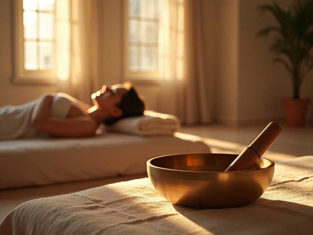 Ses masajı seansı 9